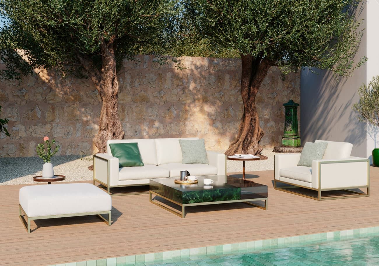 OUTDOOR AMALFI Q/COFEE TABLE | $10,293.00 - Image 2