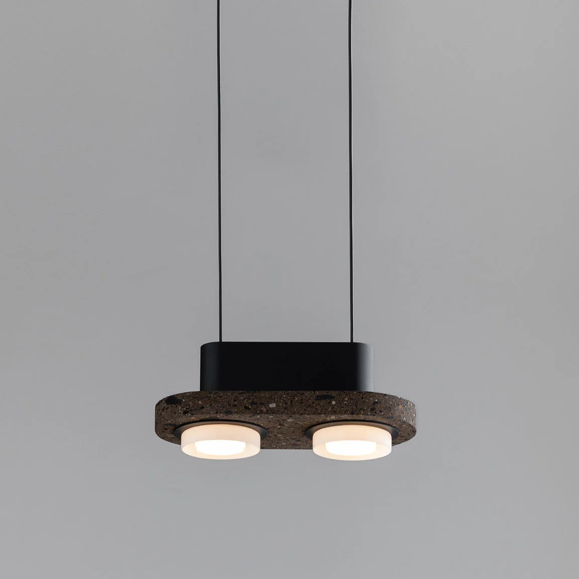 AMBRA BLACK I Double Pendant by David Pompa - $3,750.00 - Image 1
