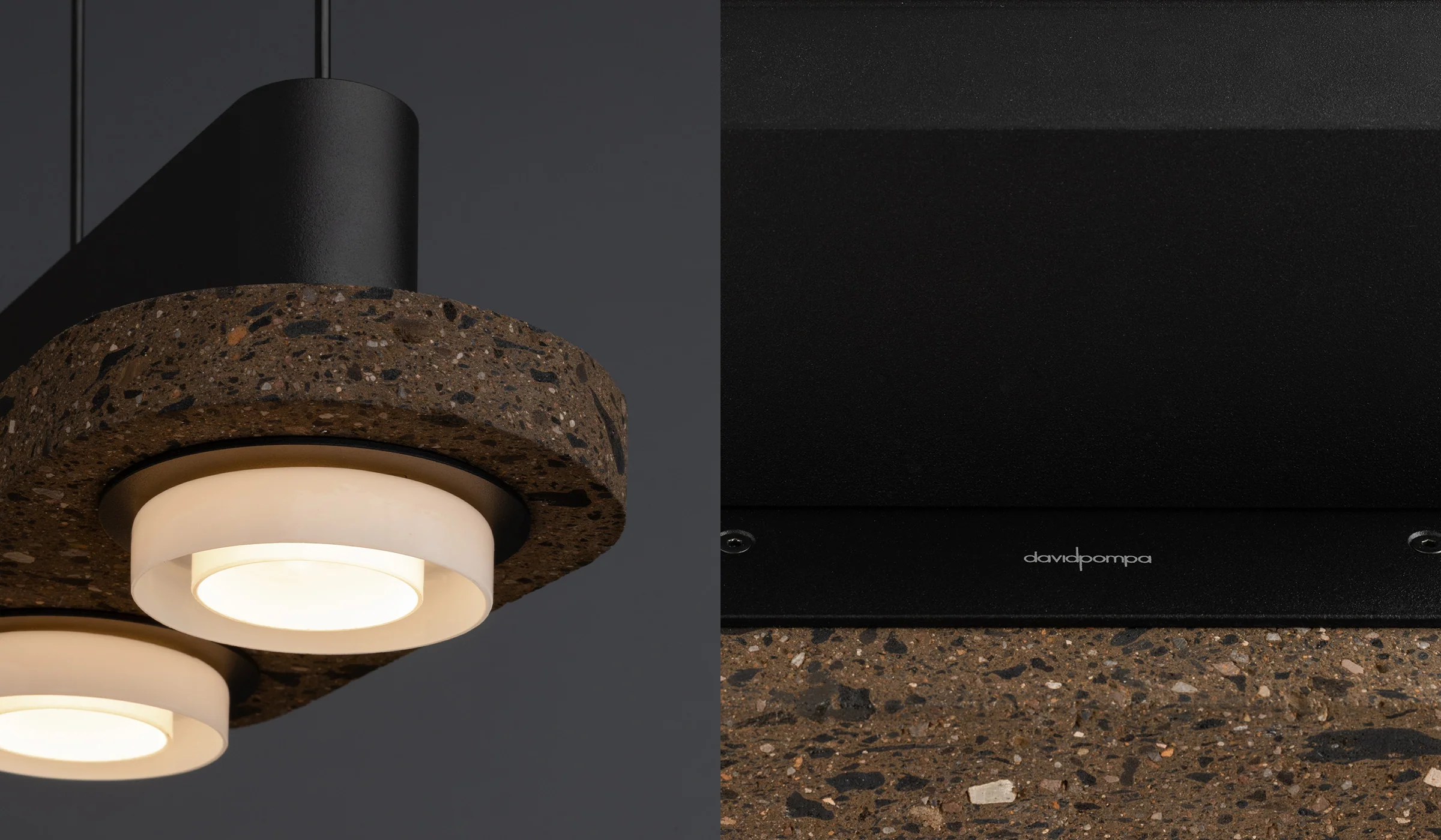 AMBRA BLACK I Double Pendant by David Pompa - $3,750.00 - Image 3