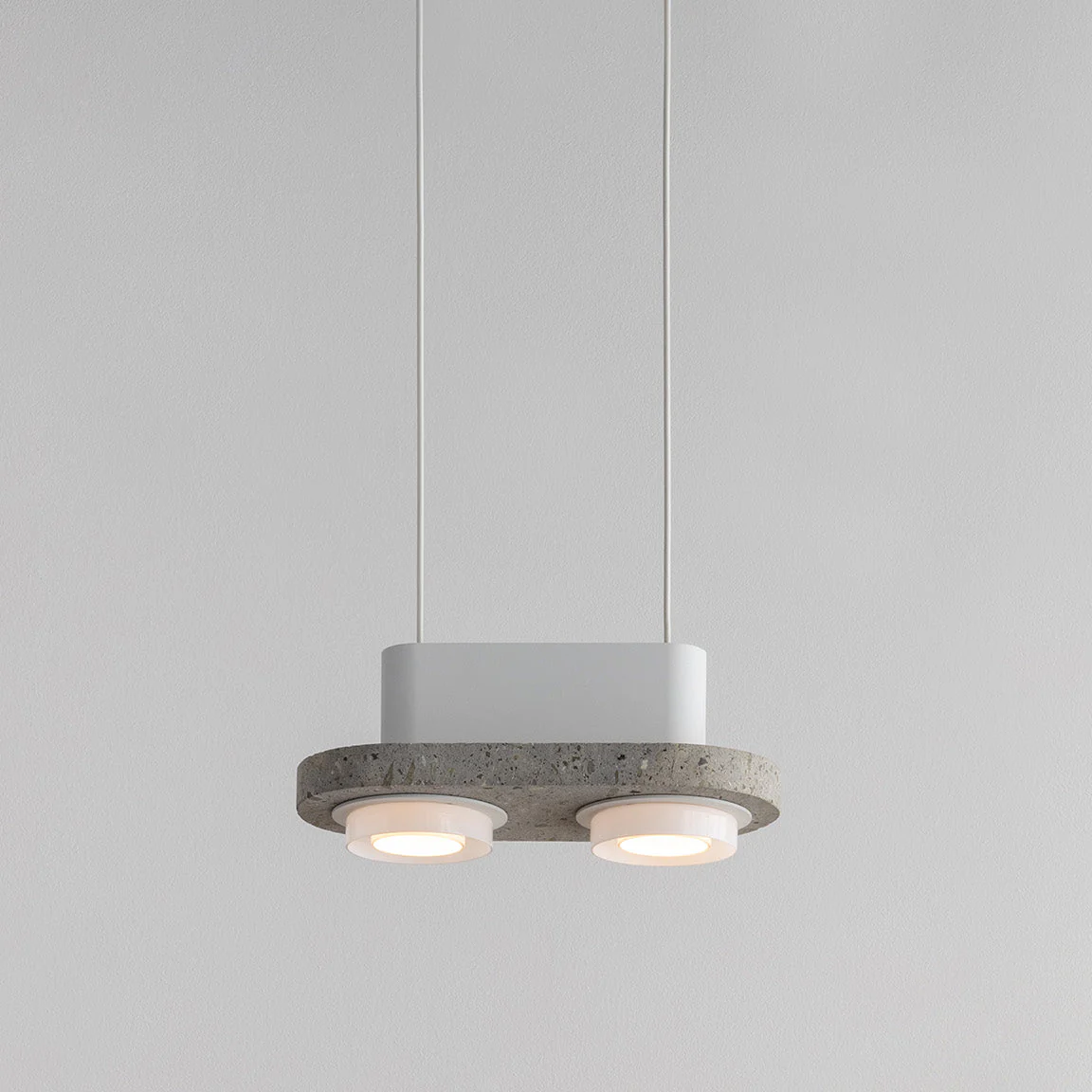AMBRA WHITE I Double Pendant by David Pompa - $3,750.00 - Image 1