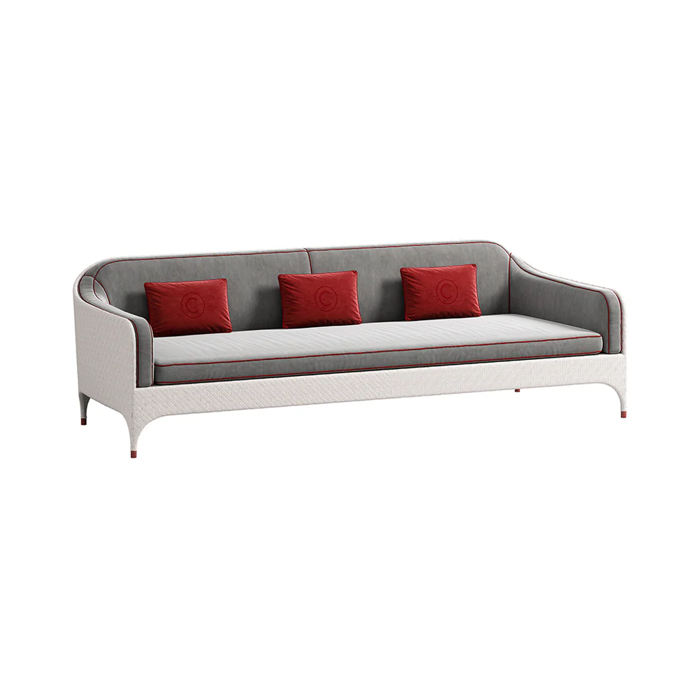 OUTDOOR 3 SEATER SOFA WITH ARMREST | ,500.00