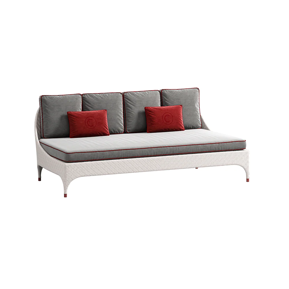 OUTDOOR 2 SEATER SOFA WITHOUT ARMREST | $10,250.00 - Image 1