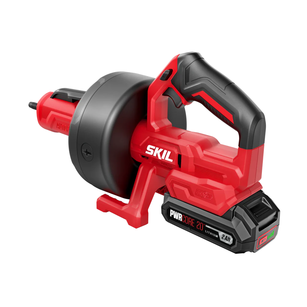 SKIL AU0225D-12 MULTIVOLT Power Snake Drain Cleaner 20V Kit - Image 3