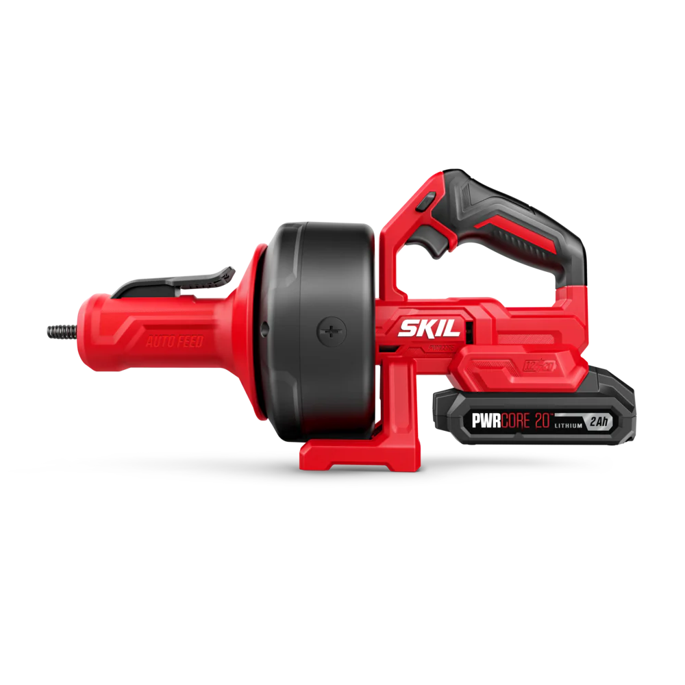 SKIL AU0225D-12 MULTIVOLT Power Snake Drain Cleaner 20V Kit - Image 2