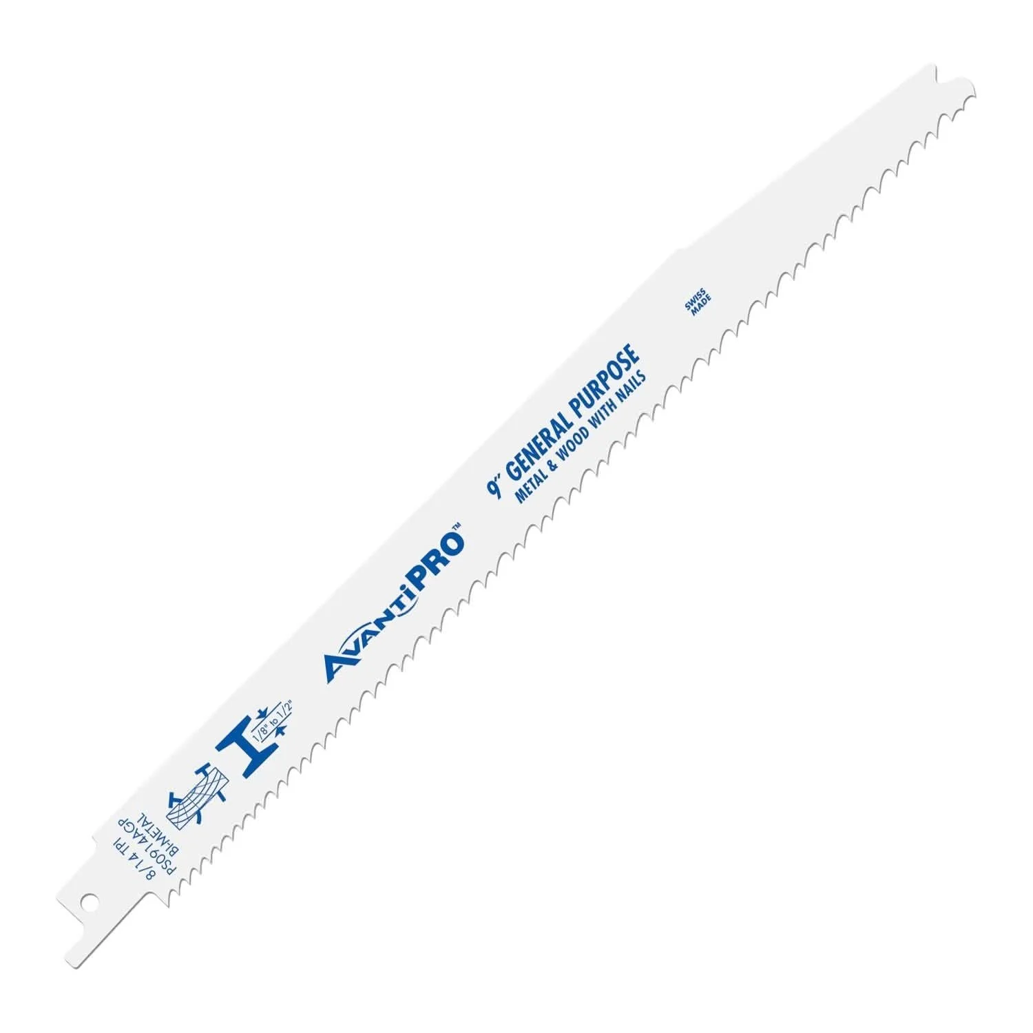 Avanti PS0914AGP25 PRO 9 in. 8/14 TPI BM Recip Blade (25-Pack)