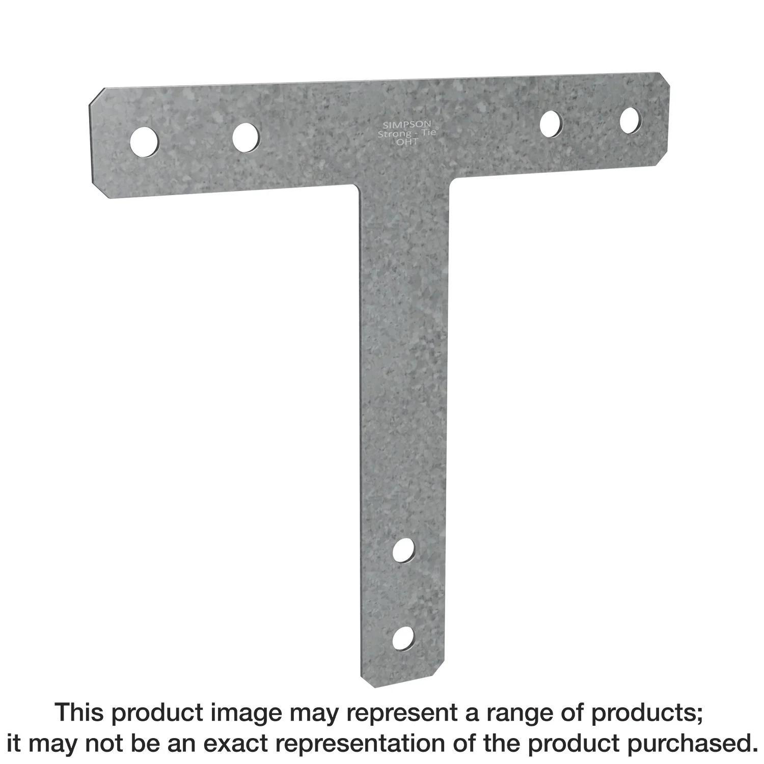 Simpson Strong-Tie 1212HTHDG HT 12-in. x 12-in. 7-Gauge Hot-Dip Galvanized Heavy T Strap - Image 3