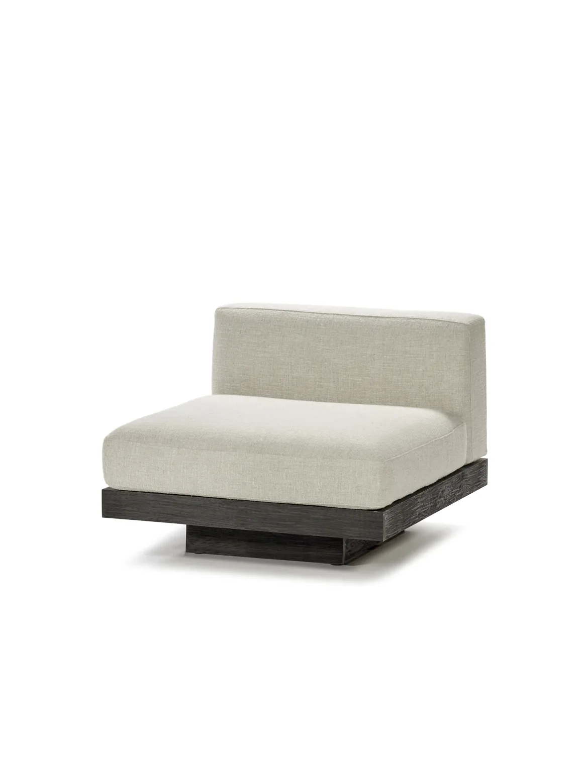 RUDOLF LOUNGE CHAIR | BLACK & BEIGE - $5,850.00 - Image 1