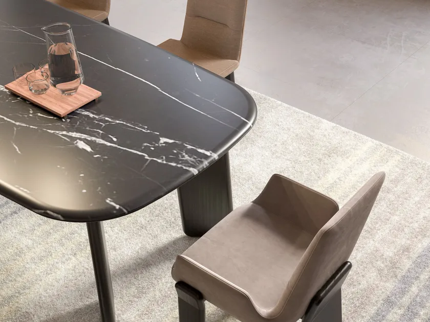 ROGER RECTANGULAR MARBLE DINING TABLE I $35,500.00 - Image 3