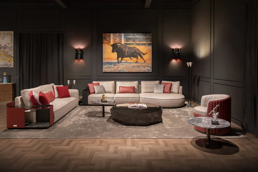 FORMITALIA | TLRR1 ROUND MARBLE COFFEE TABLE | $5,596.00 - Image 3