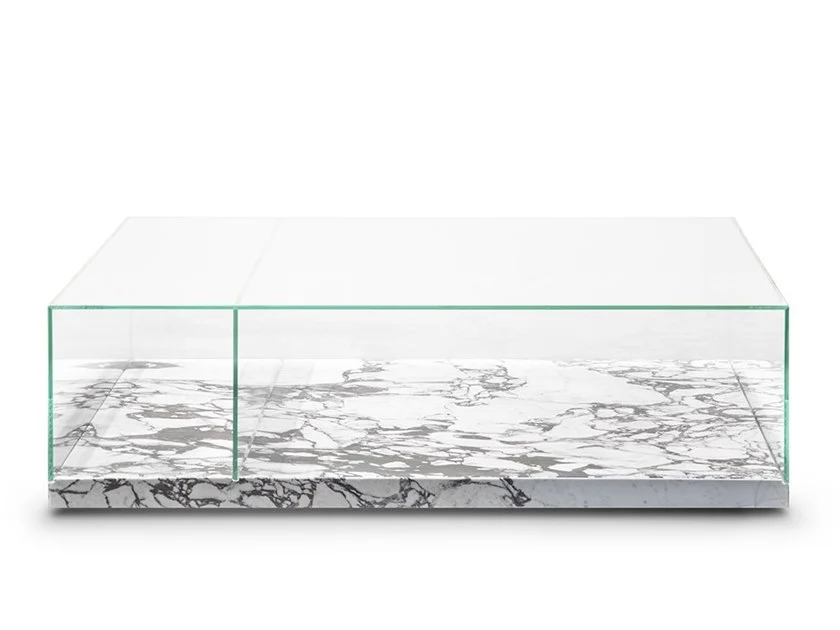 ASTON MARTIN HOME | V227 GLASS AND MARBLE COFFEE TABLE | $14,250.00 - Image 2