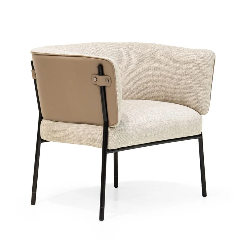 ASTON MARTIN HOME | V243 LEATHER AND FABRIC DINING CHAIR | ,250.00