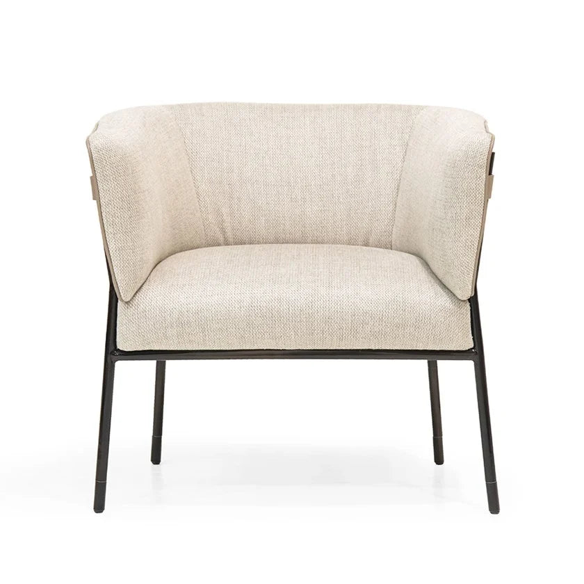 ASTON MARTIN HOME | V243 LEATHER AND FABRIC DINING CHAIR | $9,250.00 - Image 2