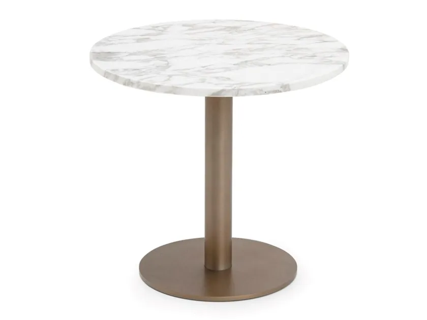 FORMITALIA | TLRR1 ROUND MARBLE COFFEE TABLE | $5,596.00 - Image 1