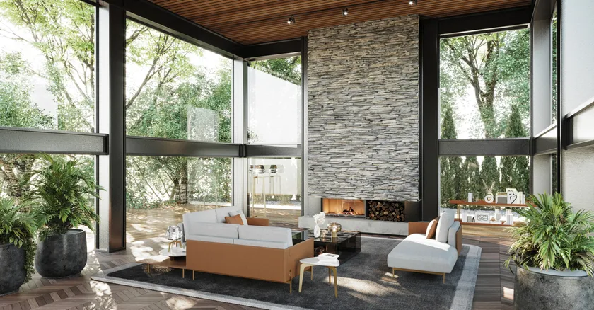 ASTON MARTIN HOME | V227 GLASS AND WOOD COFFEE TABLE | $12,549.00 - Image 3
