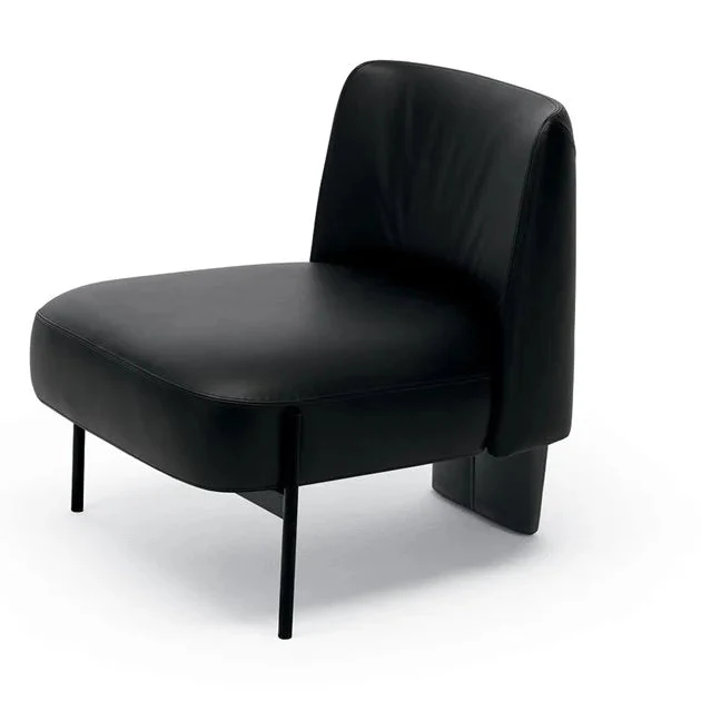 MISURAEMME | VIRGIN LEATHER EASY CHAIR | $8,262.00 - Image 1