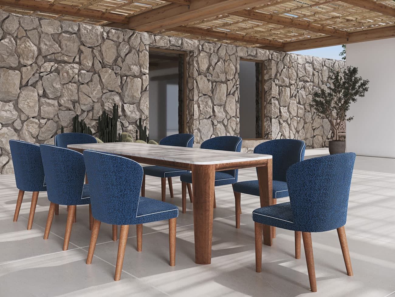 OUTDOOR BARCELLONA DINING TABLE | $15,118.00 - Image 3