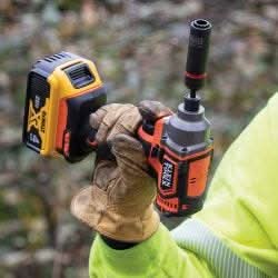Klein Tools BAT20CD Battery-Operated Compact Impact Driver, 1/4-Inch Hex Drive, Tool Only - Image 3