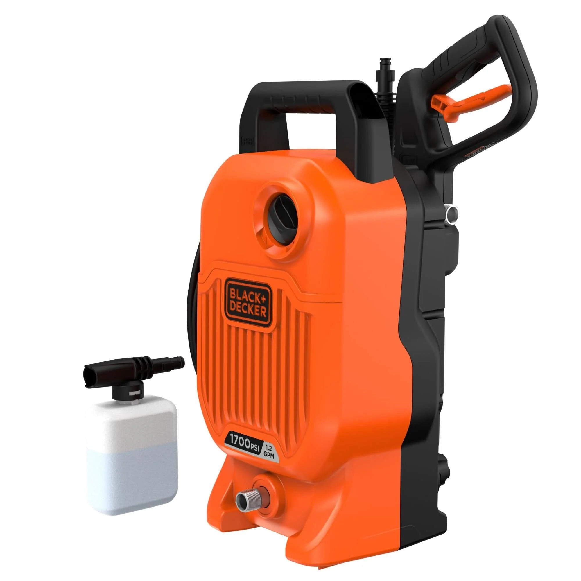 Black & Decker BEPW1700 Corded 1700 PSI 1.2 GPM Cold Water Electric Pressure Washer - Image 2
