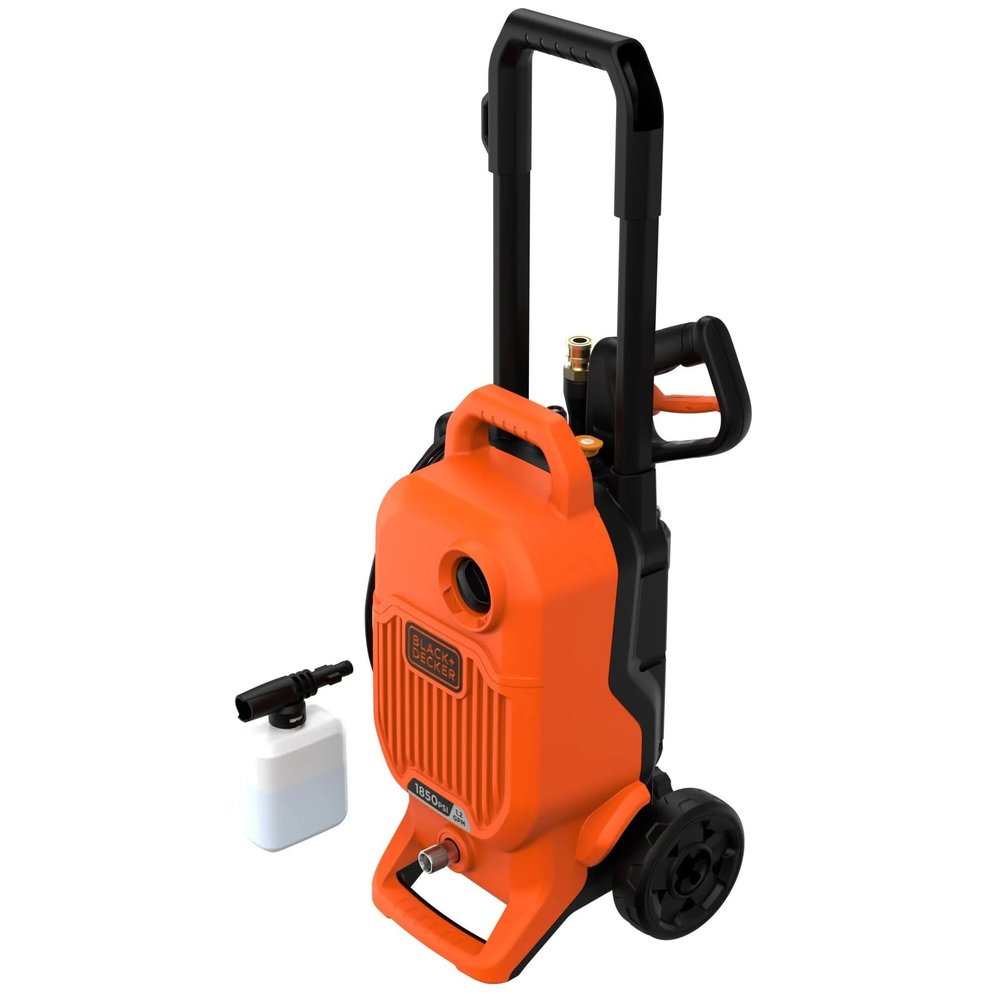 Black & Decker BEPW1850 Corded 1850 PSI 1.2 GPM Cold Water Electric Pressure Washer - Image 2