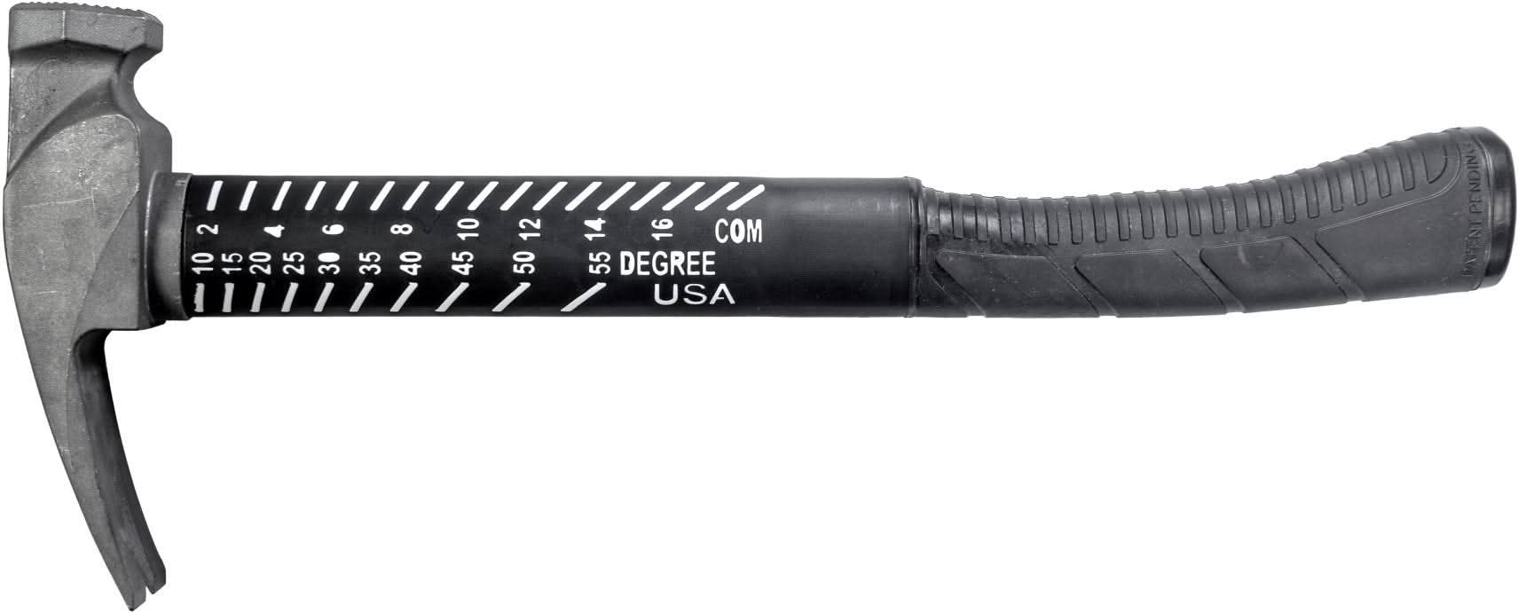 Boss Hammers BH14TIPFS 14 oz Titanium Hybrid Smooth Face Hammer with Fiberglass Handle - Image 3
