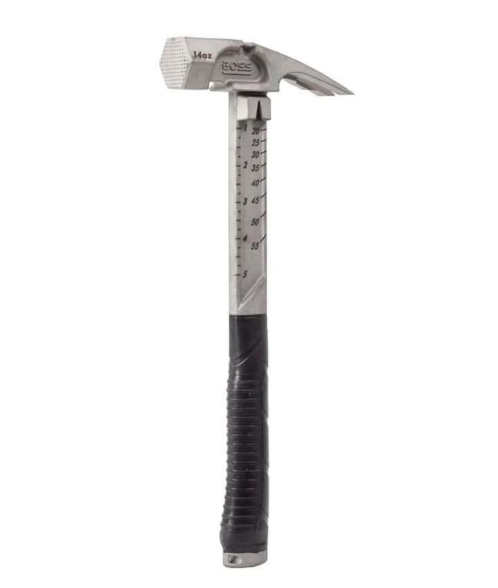 Boss Hammers BHPPS14TIM 14 oz. Pro Plus Titanium Milled Face Hammer - Image 2