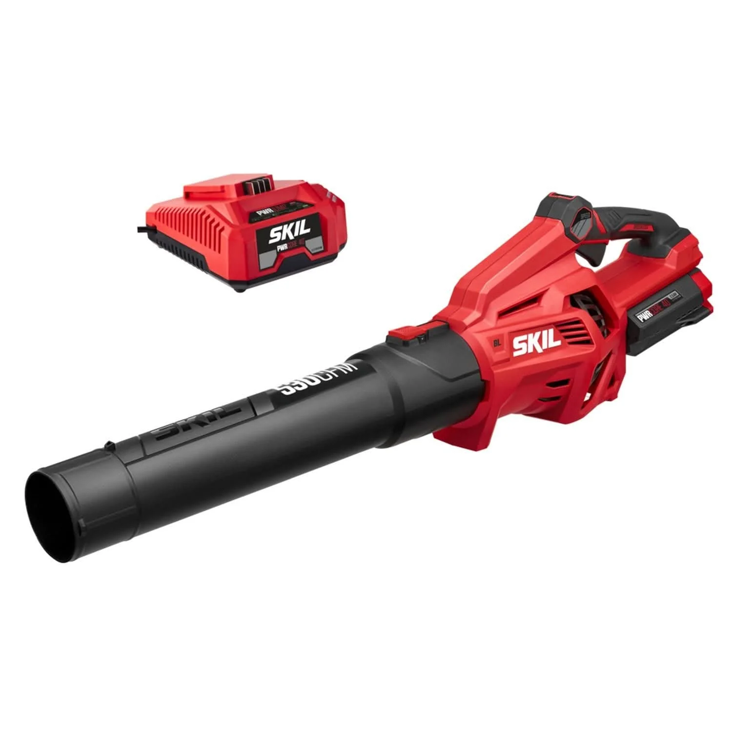 SKIL BL4713C-11 PWR CORE 40 Brushless 40V 530 CFM Leaf Blower Kit - Image 2