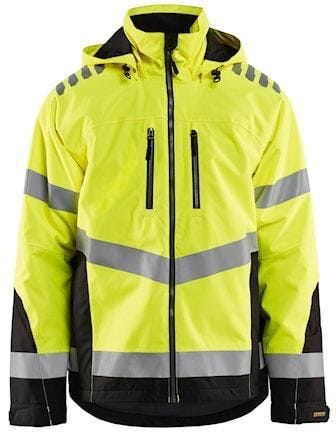 Blaklader 47891977 Hi-Vis Air Mesh Jacket, High-Visibility Yellow / Black - Image 1