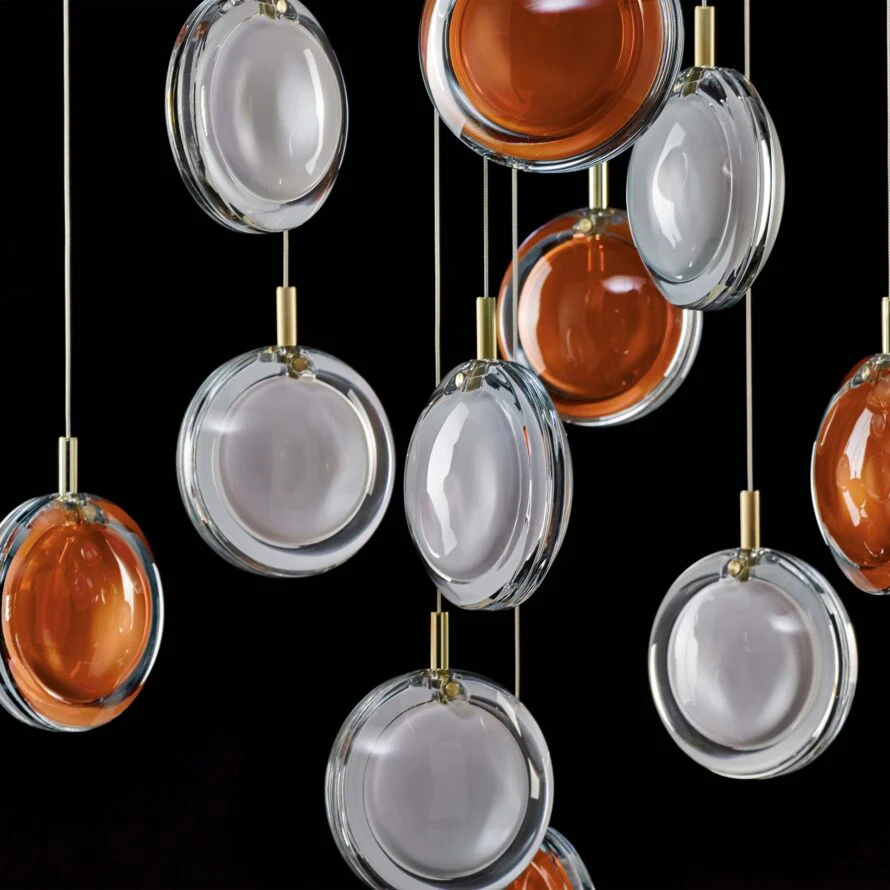 BOMMA - LENS PENDANT - $1,036.00 - Image 3