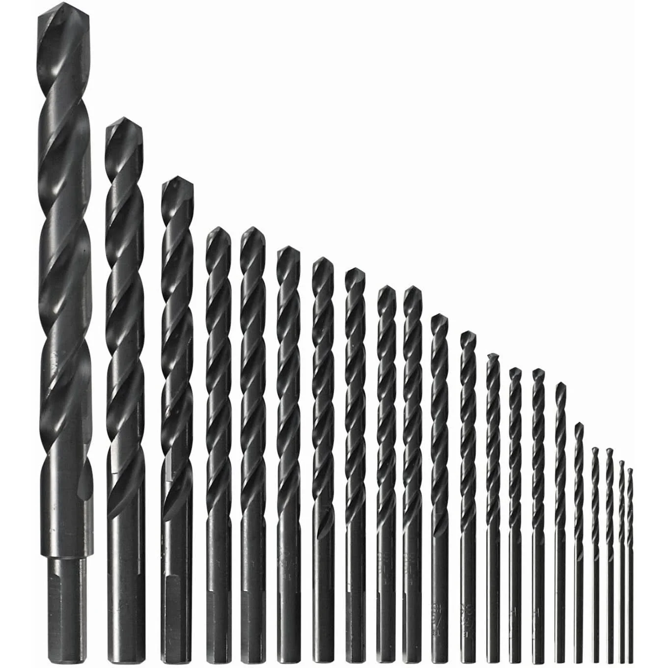 Bosch BL21A 21-Piece Black Oxide Metal Drill Bit Set - Image 1