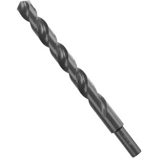 Bosch BL4159 6-Piece 1/2 In. x 6 In. Fractional Jobber Black Oxide Drill Bits - Image 1