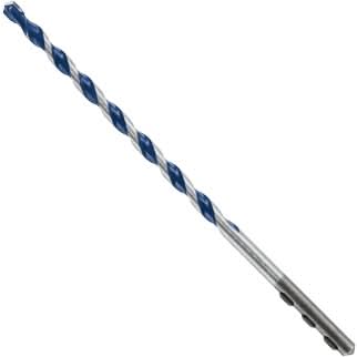 Bosch HCBG0610T 1/4 In. x 6 In. BlueGranite Turbo Carbide Hammer Drill Bit - Image 1