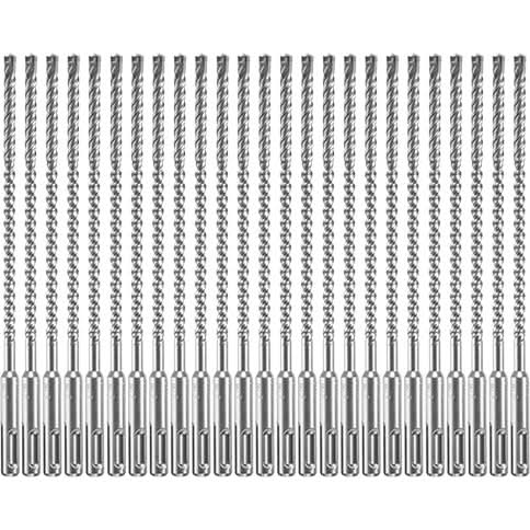 Bosch HCFC2042B25 25-Piece 1/4 In. x 6 In. x 8-1/2 In. SDS-plus Bulldog Xtreme Carbide Rotary Hammer Drill Bits - Image 1
