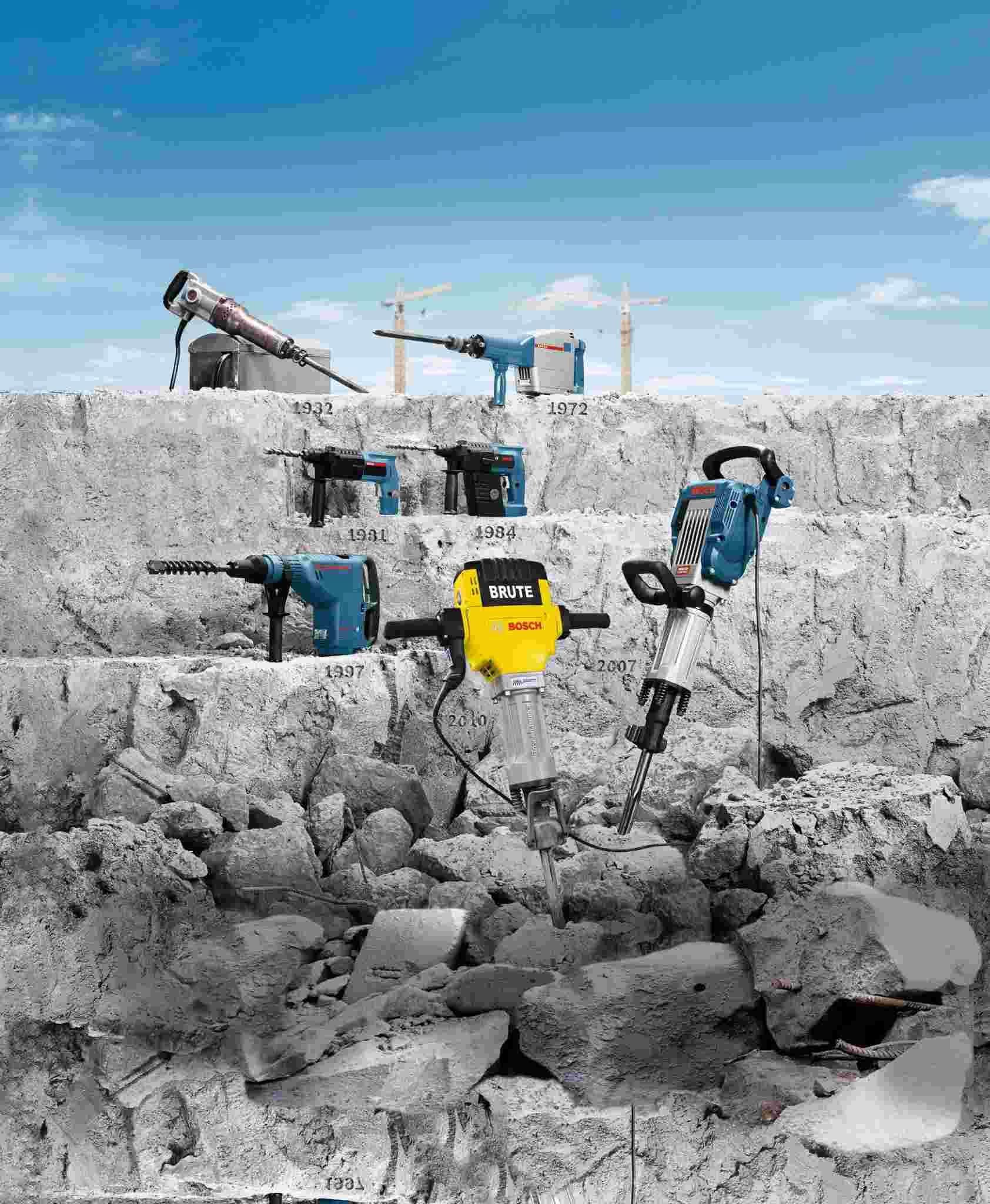 Bosch HS1828 5 In. x 5 In. Tamper Plate Hammer Steel - Image 2