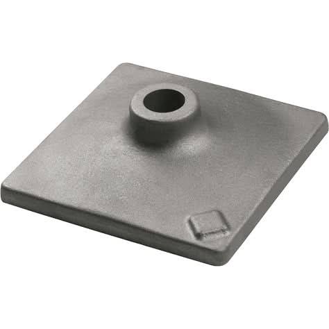 Bosch HS2125 8 In. x 8 In. Tamper Plate 1-1/8 In. Hex Hammer Steel - Image 1