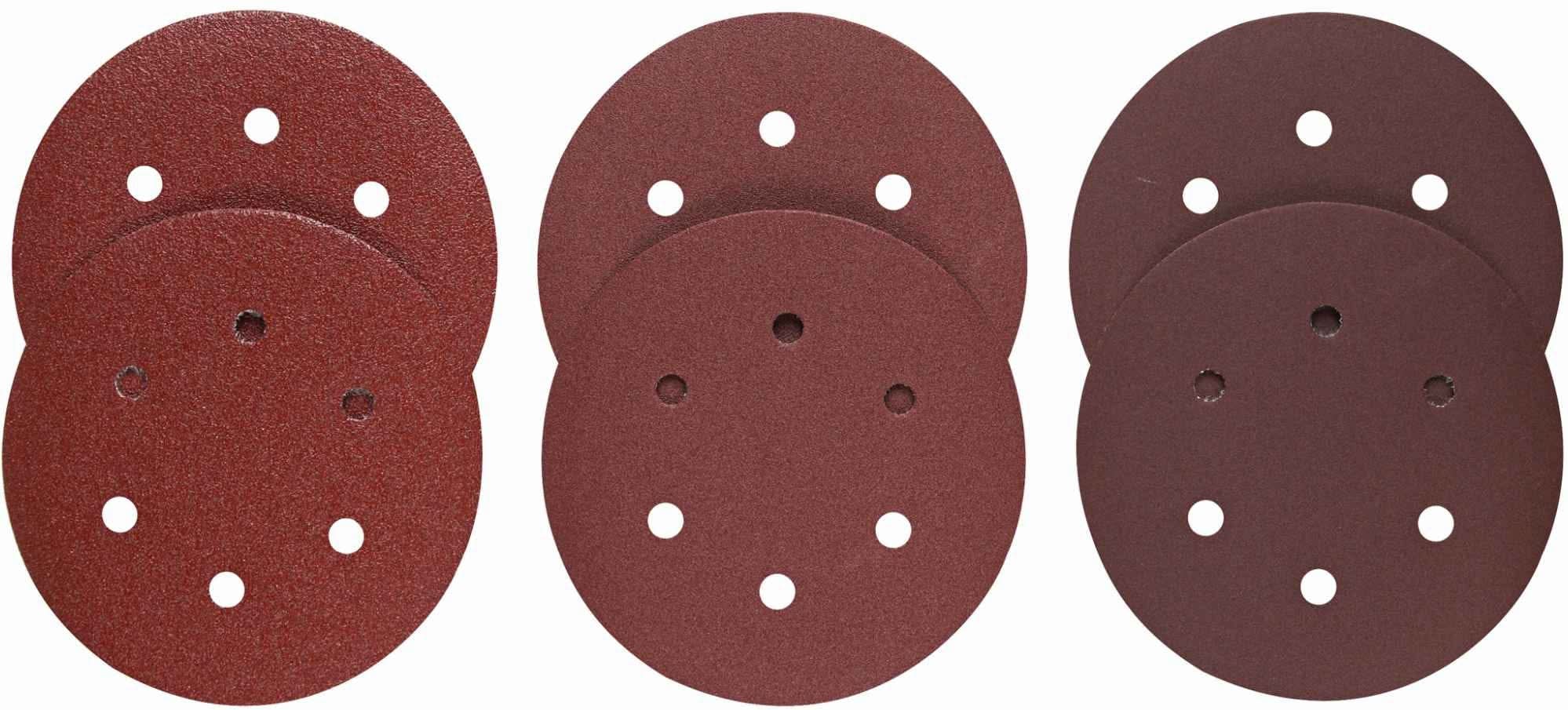 Bosch Dual Speed Multi-Mode 6" Random Orbit Sander with 6" Assorted Grits Hook-And-Loop Sanding Disc Set - Image 3