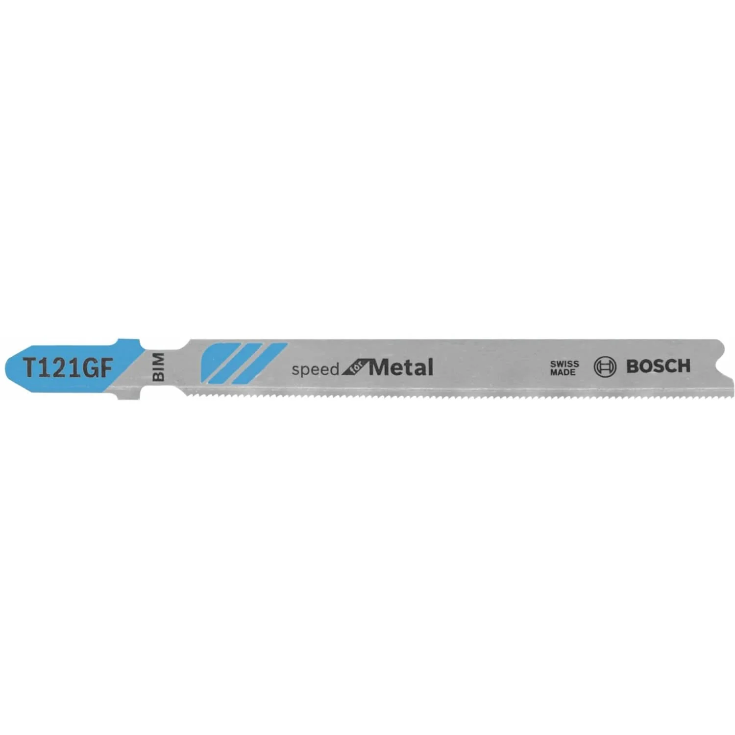 Bosch T121GF3 3-Piece 3-5/8″ 30 TPI Speed for Metal T-Shank Jigsaw Blades