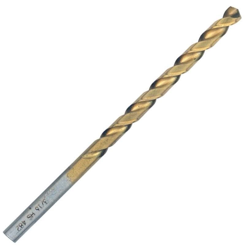 Bosch TI2139 3/16 In. x 3-1/2 In. Titanium-Coated Drill Bit - Image 1