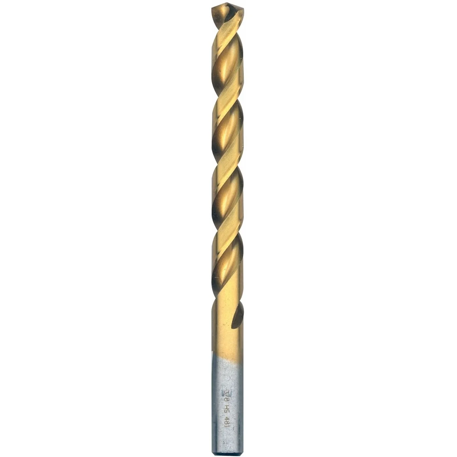 Bosch TI2151 3/8 In. x 5 In. Titanium-Coated Drill Bit - Image 1
