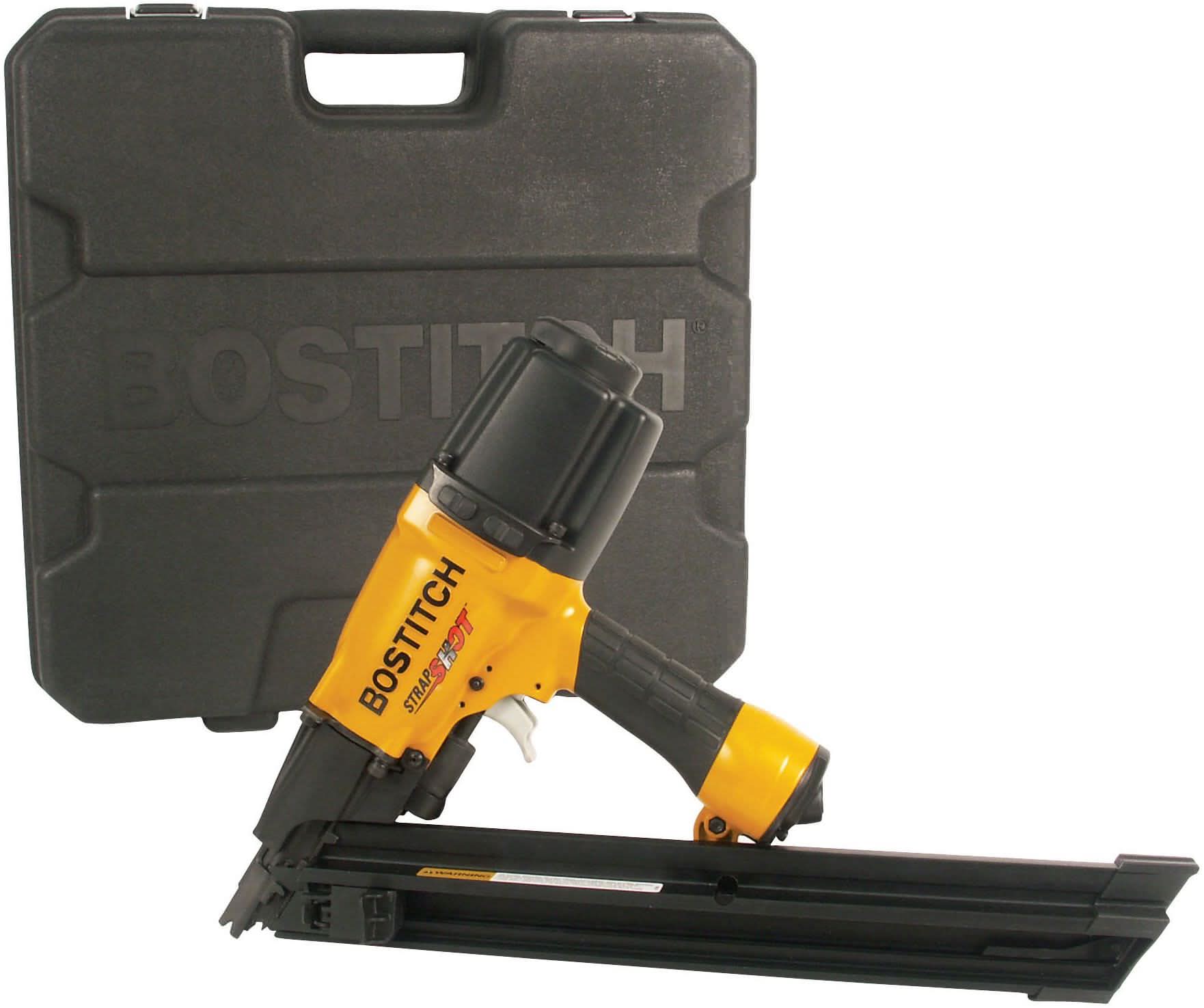 Bostitch MCN250 35 Degree Metal Connector Framing Nailer STRAPSHOT - Image 3