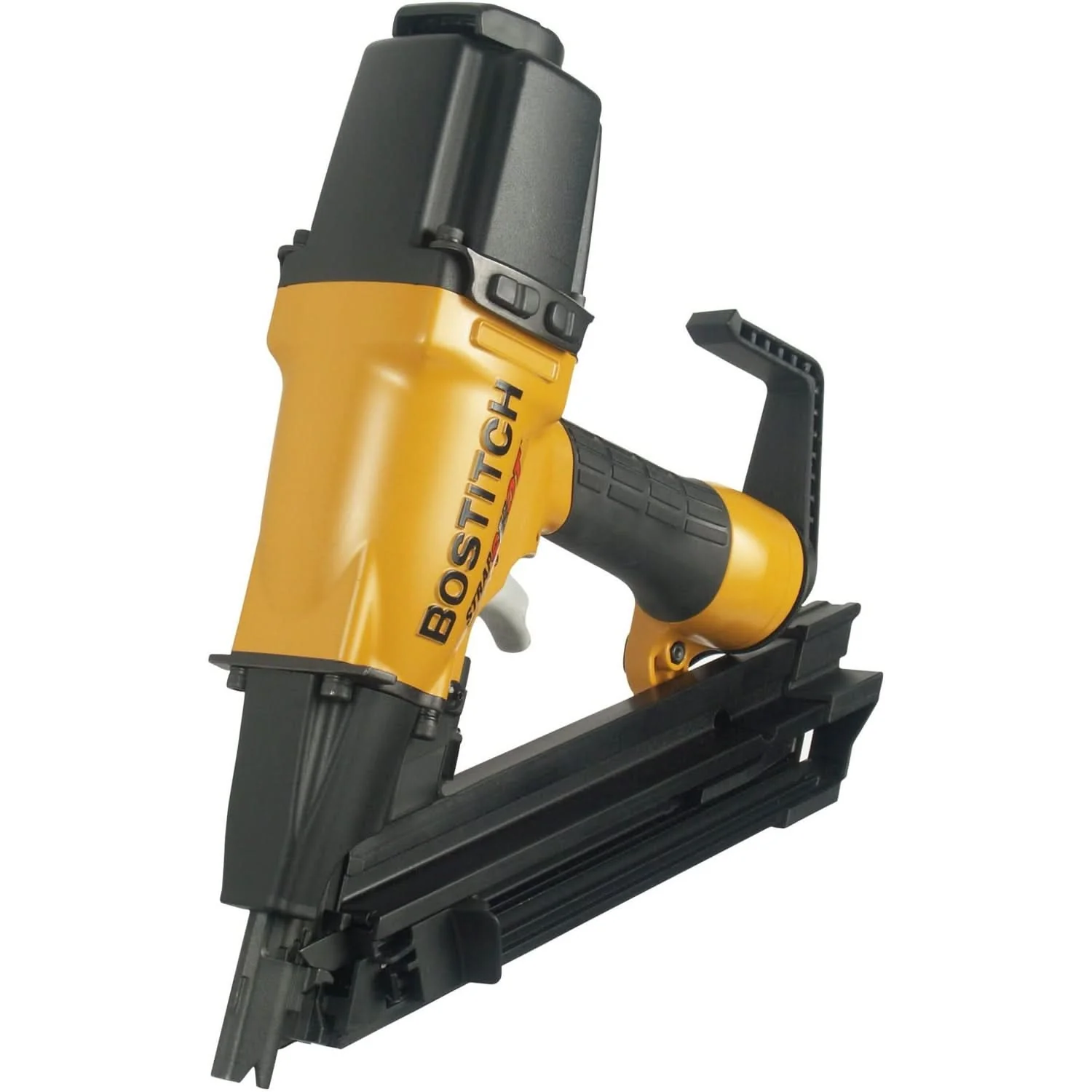 Bostitch MCN250S 35 Degree Metal Connector Framing Nailer STRAPSHOT – Short Magazine