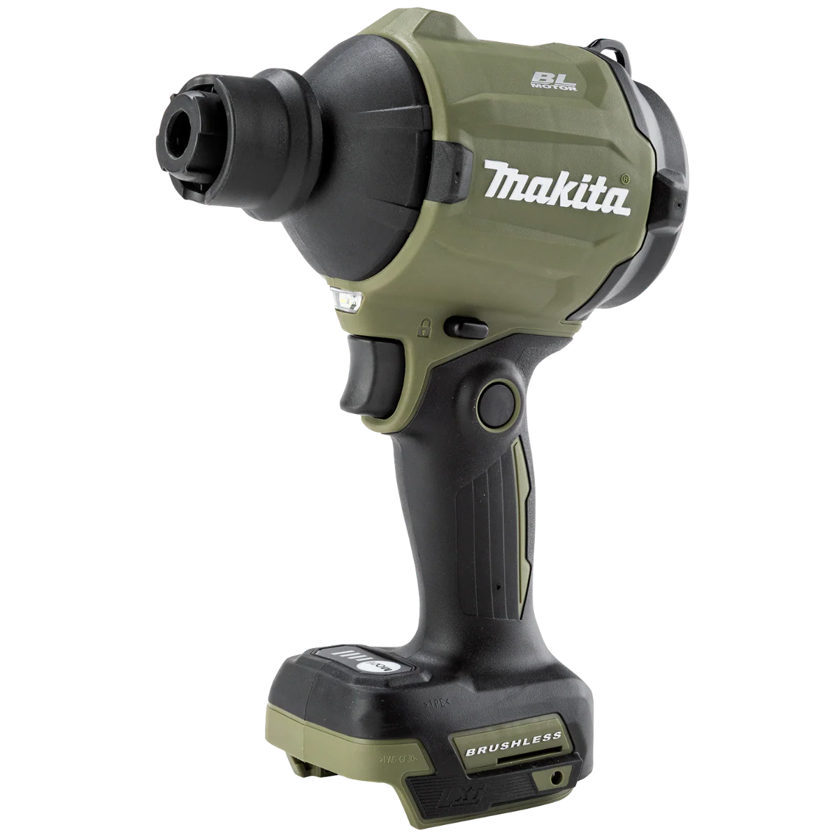 Makita Outdoor Adventure 18V LXT Brushless High Speed Blower/Inflator, LED Flashlight, Cordless Power Source Kit (Bare Tools) - Image 2
