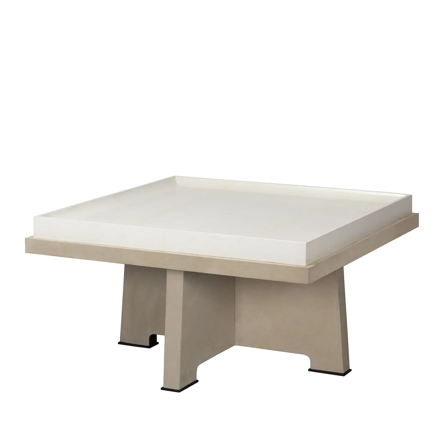 GIOBAGNARA | ATTICA SQUARE PARCHMENT COFFEE TABLE | $6,965.00 - Image 3