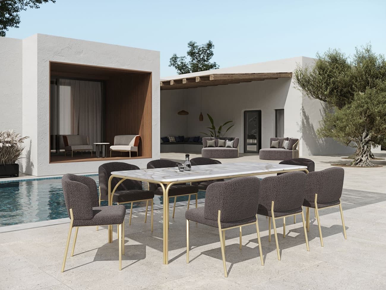 OUTDOOR CAPRI DINING TABLE | $17,370.00 - Image 2