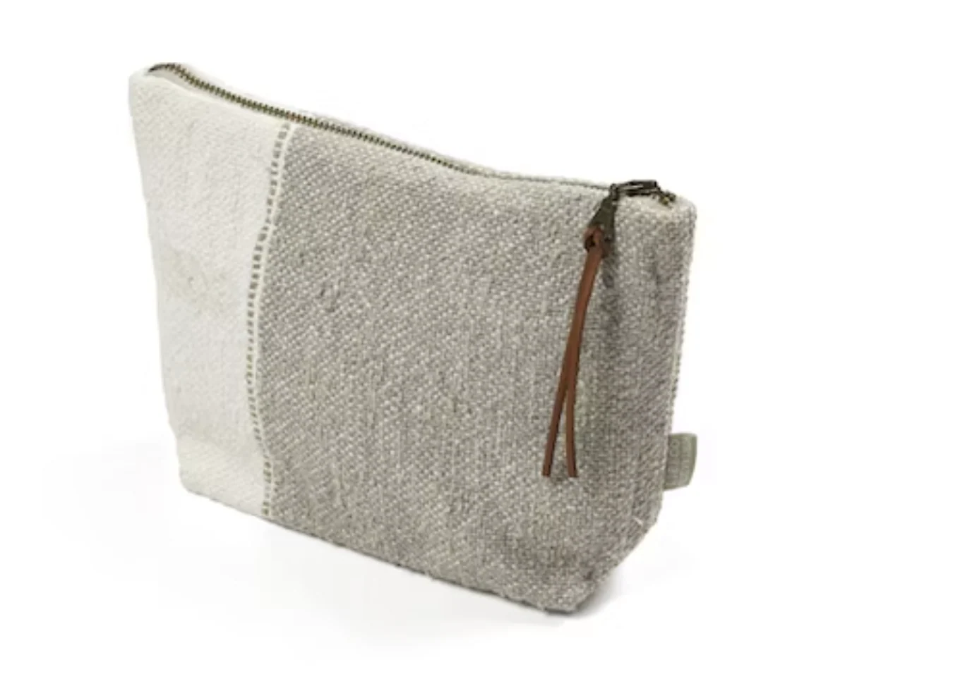 LIBECO | CHARLOTTE POUCH – Oyster Stripe | .00