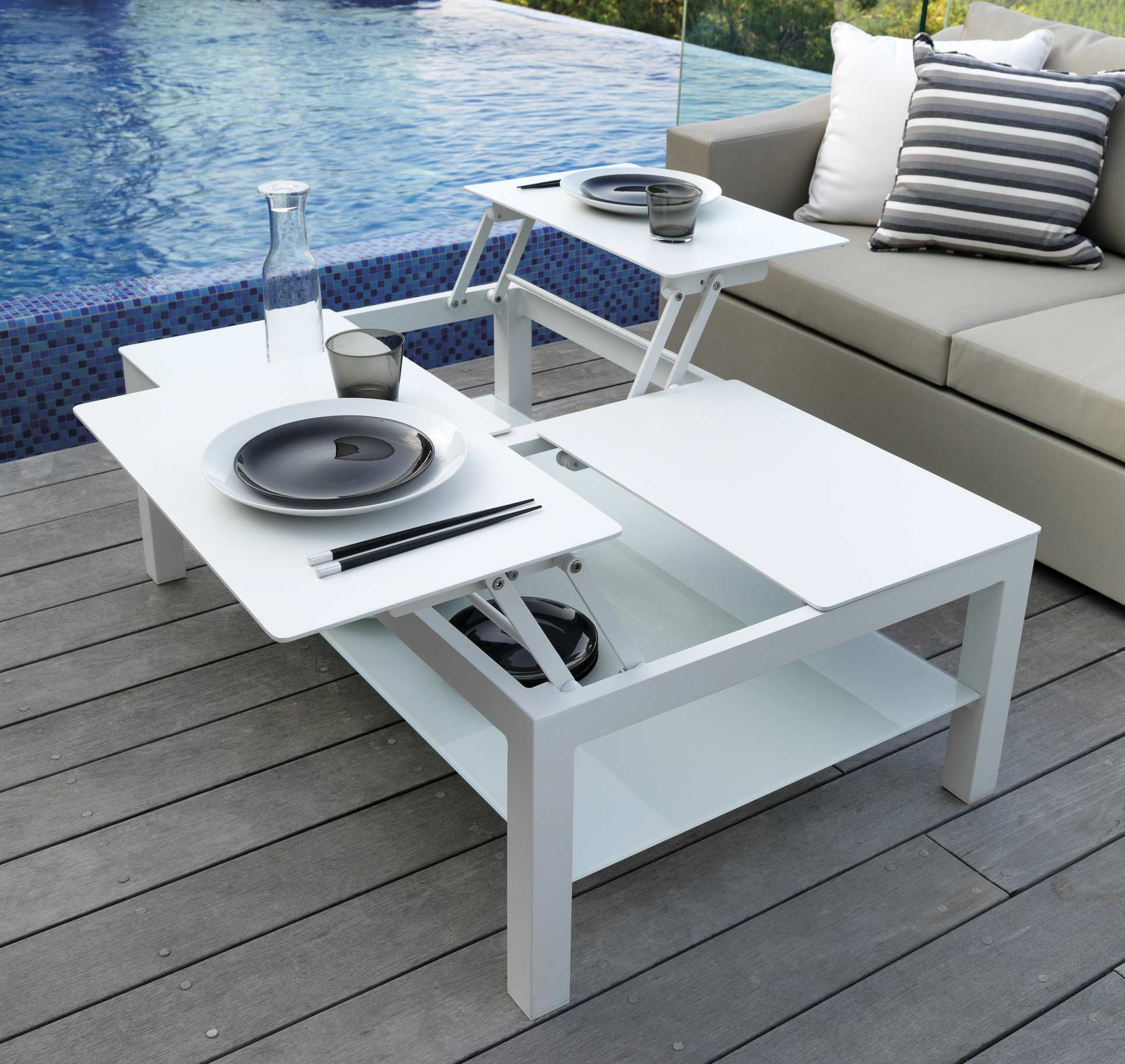 TALENTI | CHIC  SMALL EXTENDABLE COFFEE TABLE - $1,451.52 - Image 3