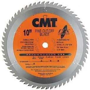 CMT 252.060.10 10 in. x 60-Tooth , ATB, .098 Kerf, ITK Fine Cut-Off Saw Blade - Image 1