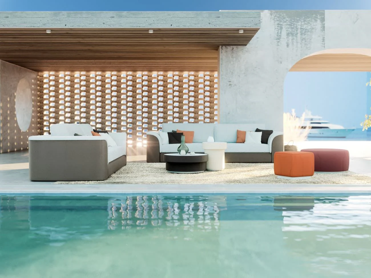 OUTDOOR COIL COFFEE TABLE | $5,790.00 - Image 2