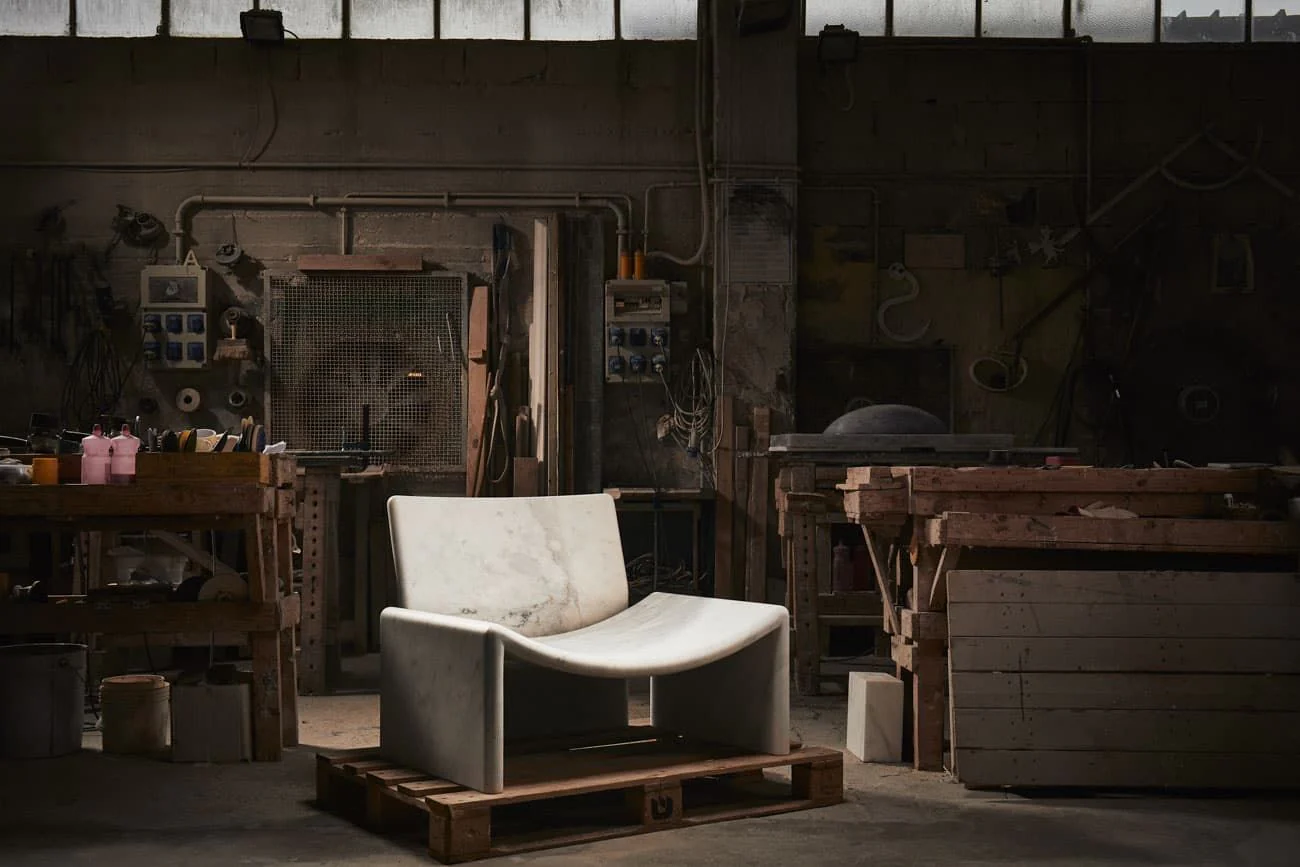 OUTDOOR COPACABANA MARBLE ARMCHAIR | $19,300.00 - Image 3