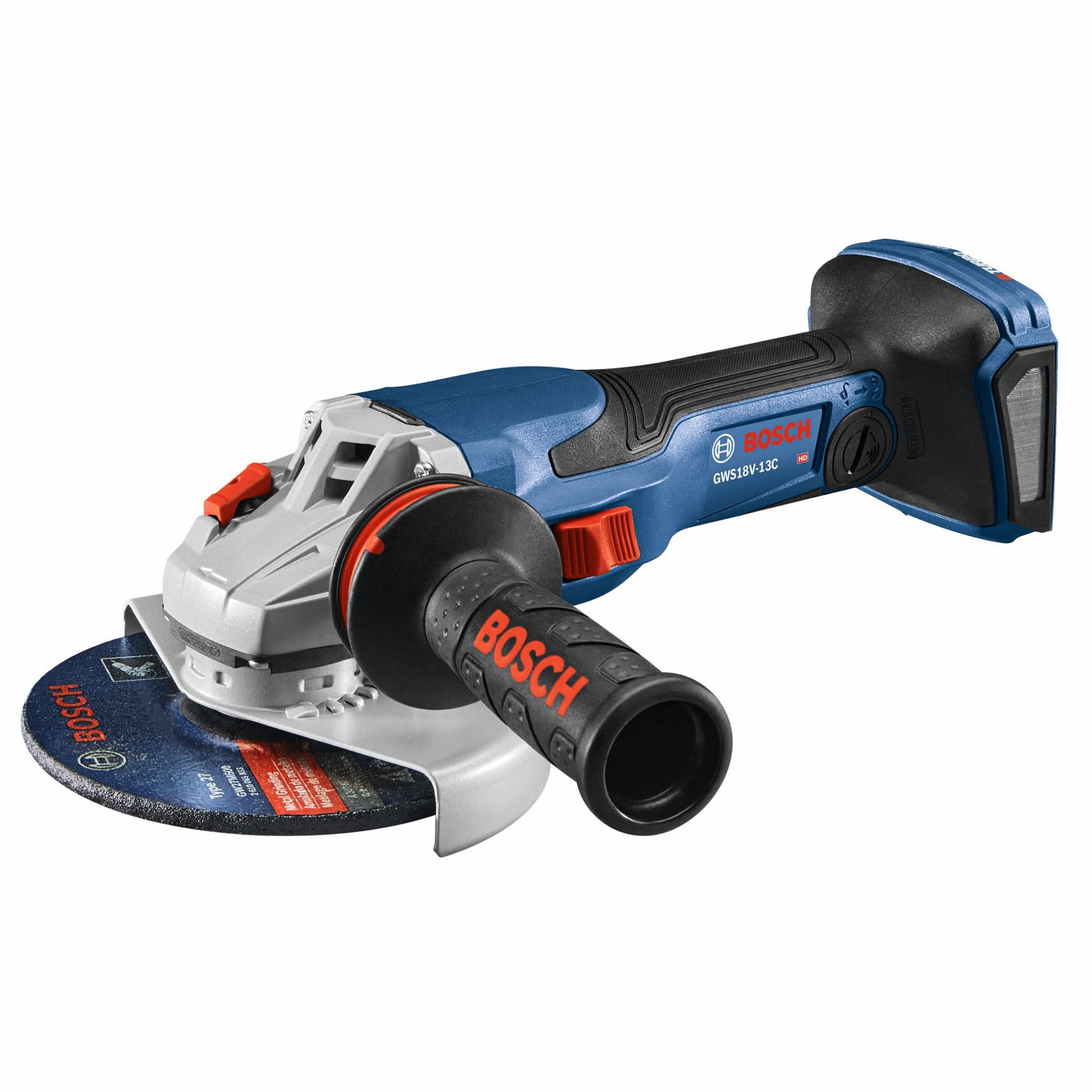 Bosch GWS18V-13CN PROFACTOR 18V Spitfire Connected-Ready 5-6-in. Angle Grinder with Slide Switch, Bare Tool - Image 2
