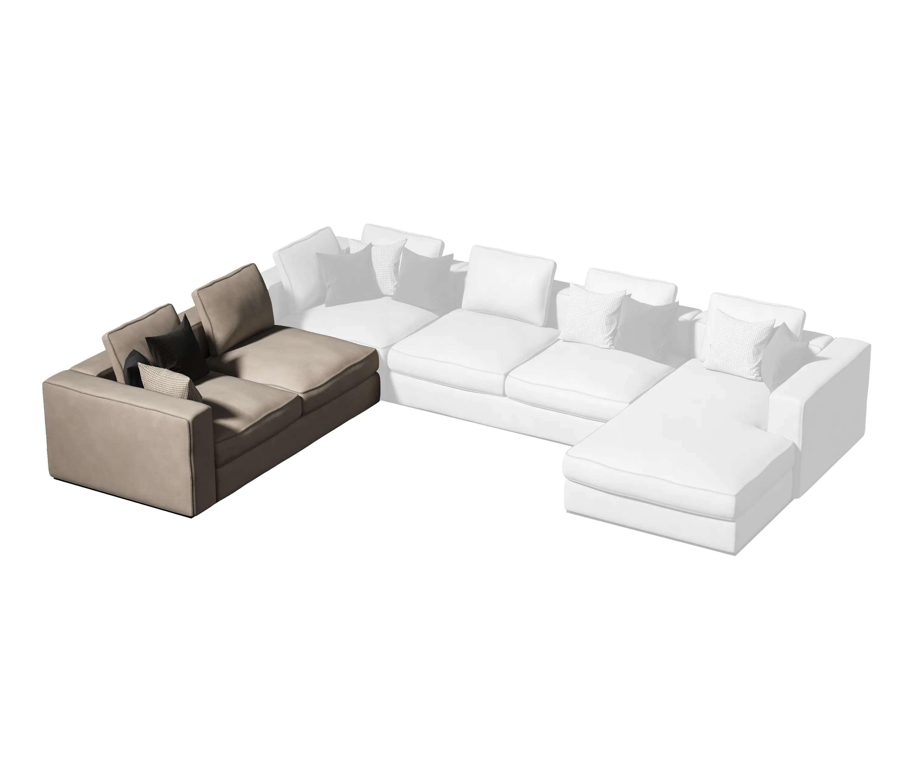 ECLIPSE MODULAR SOFA I $17,050.00 - Image 1